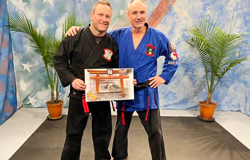 Mark Reding Received his 9th Degree Black Belt in American Kenpo Karate