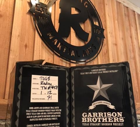 Garrison Brothers Whiskey Selected by RMA