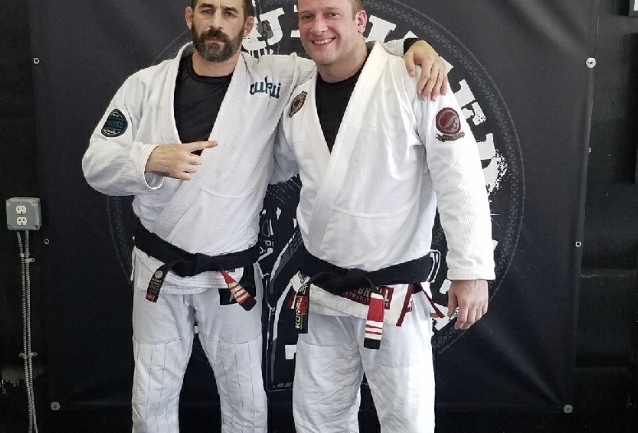 Mark Reding Received his 2nd Degree Black Belt in BJJ