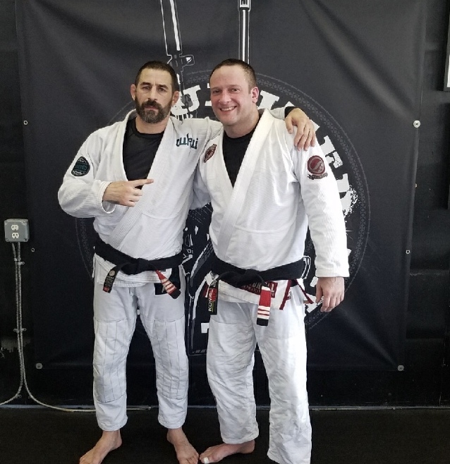 Mark Reding Received his 2nd Degree Black Belt in BJJ